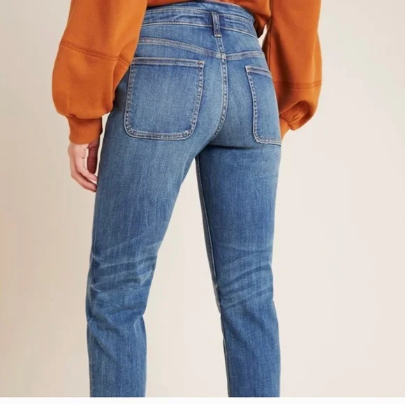 NWT Anthropologie Pilcro High Rise Slim Jeans Size 32 - Picture 3 of 7